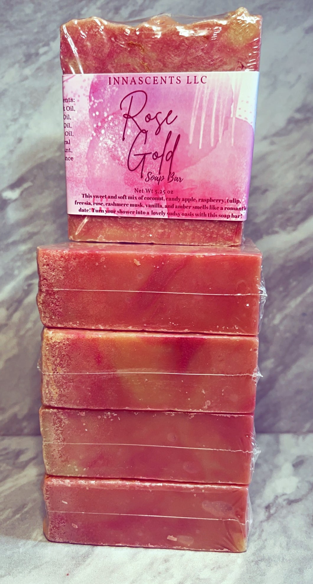 Rose Gold Soap Bar