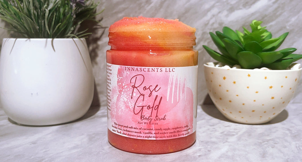 Rose Gold Body Scrub